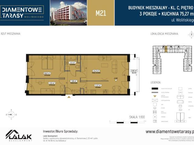 Mieszkanie 75,5m²