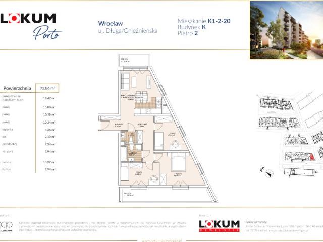 Mieszkanie 75,9m²