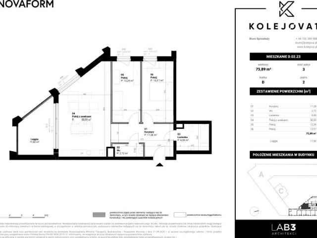 Mieszkanie 75,9m²
