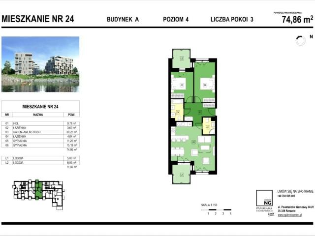 Mieszkanie 75m²