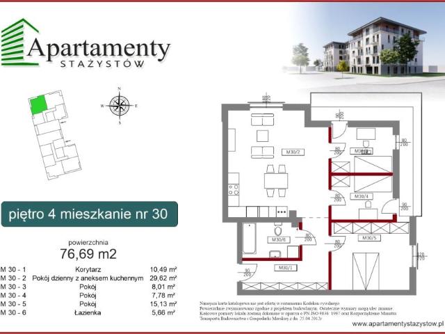 Mieszkanie 76,7m²
