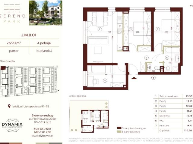 Mieszkanie 76,9m²