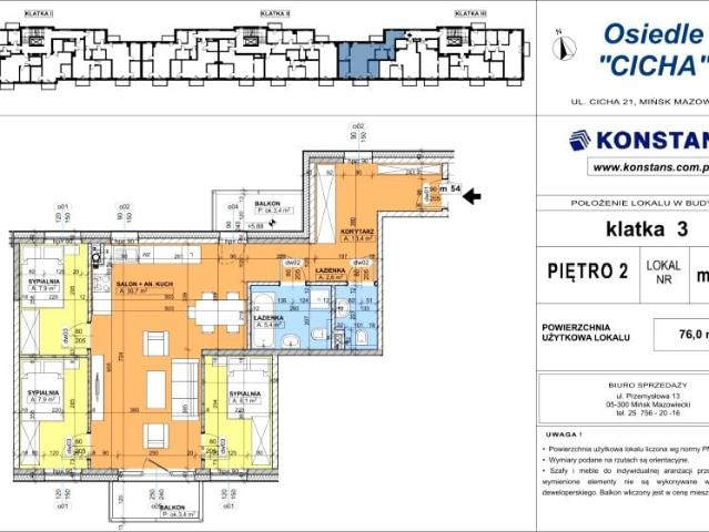 Mieszkanie 76m²