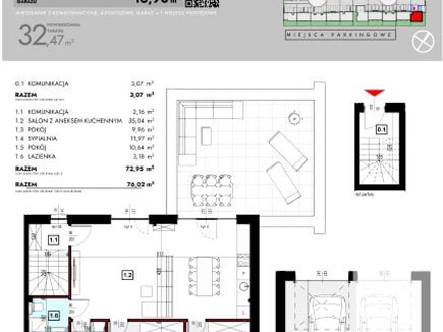 Mieszkanie 76m²