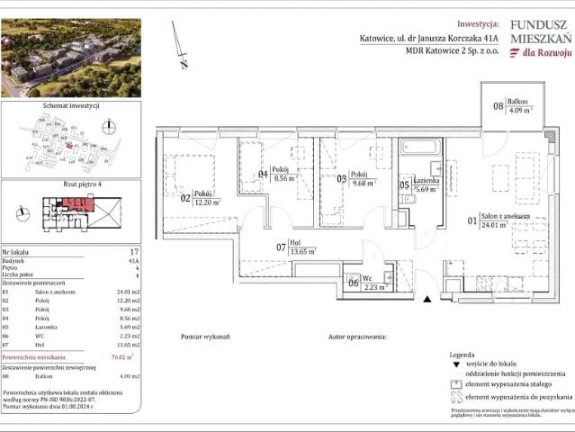Mieszkanie 76m²