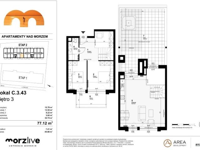 Mieszkanie 77,1m²