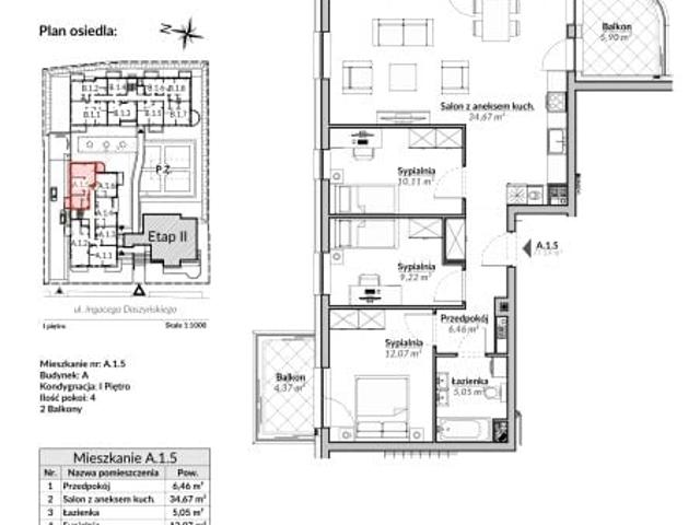 Mieszkanie 77,6m²