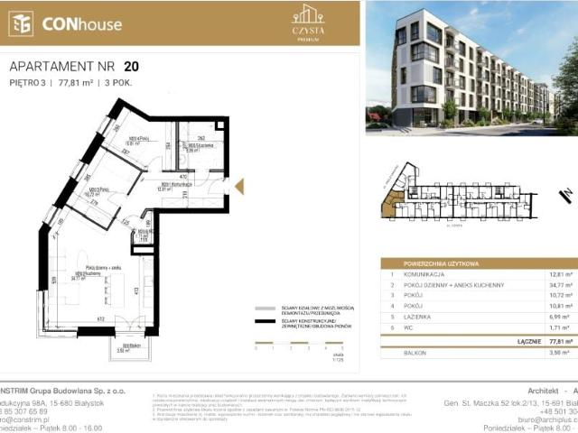 Mieszkanie 77,8m²