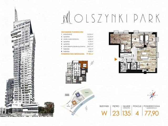 Mieszkanie 78,7m²