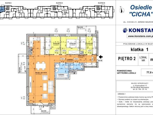 Mieszkanie 77m²