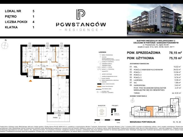 Mieszkanie 75,8m²