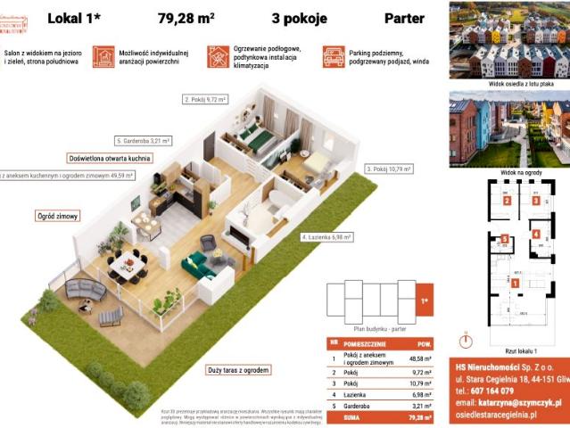 Mieszkanie 78,4m²