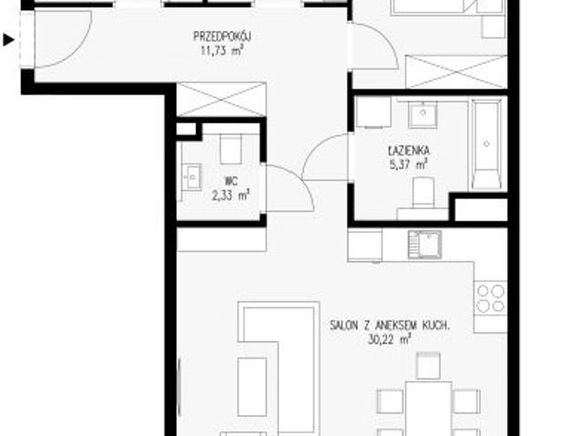 Mieszkanie 78,5m²
