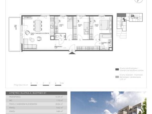 Mieszkanie 78,9m²