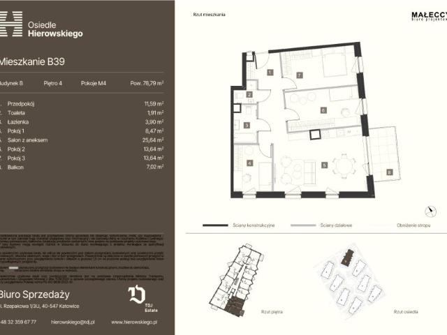 Mieszkanie 78,8m²