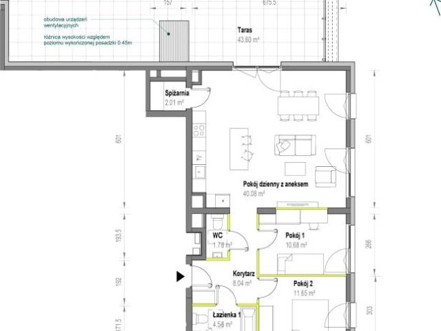 Mieszkanie 78,8m²