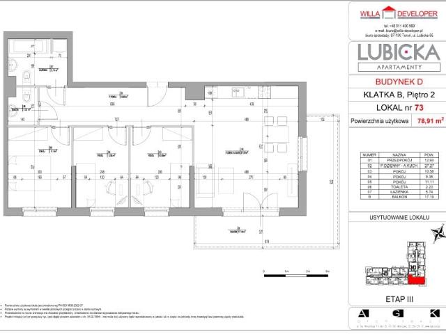 Mieszkanie 78,9m²
