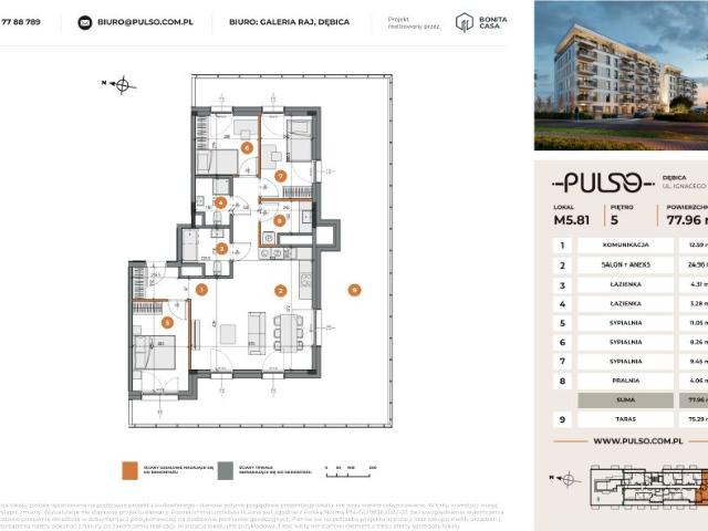 Mieszkanie 78m²