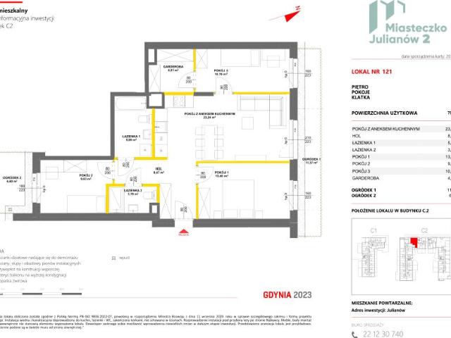 Mieszkanie 79,4m²