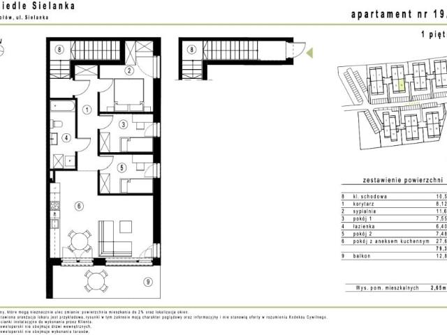 Mieszkanie 79,4m²