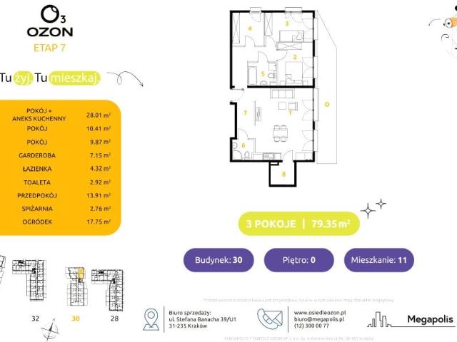 Mieszkanie 79,4m²