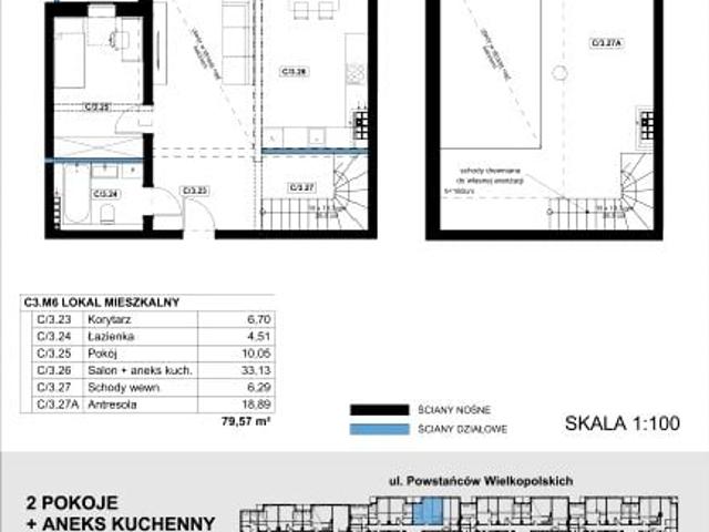 Mieszkanie 79,6m²