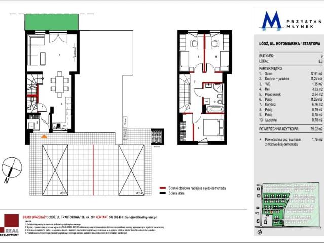 Mieszkanie 79m²