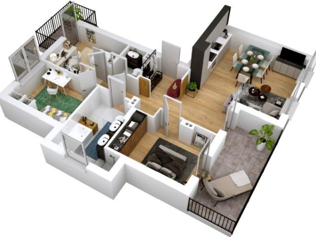 Mieszkanie 57m²