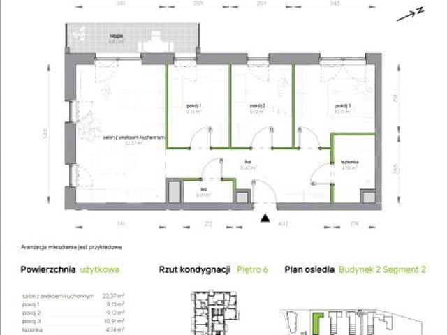 Mieszkanie 70,7m²
