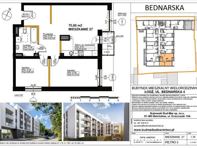 Mieszkanie 71m²