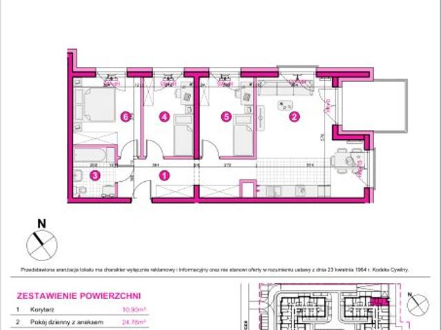 Mieszkanie 70m²