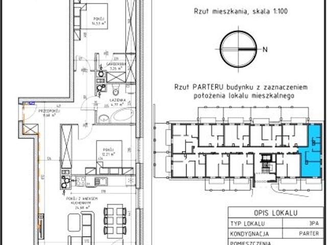 Mieszkanie 71,1m²