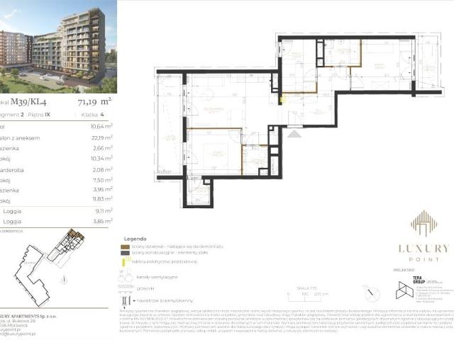 Mieszkanie 71,2m²