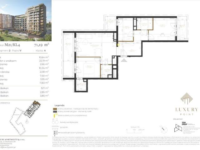 Mieszkanie 71,2m²