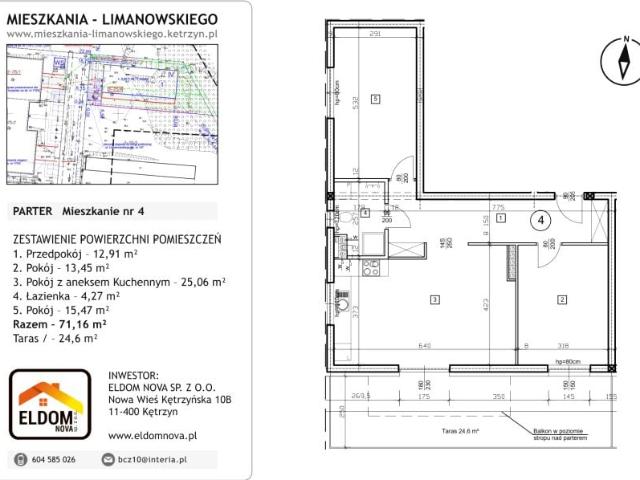 Mieszkanie 71,2m²