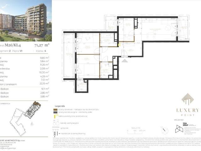 Mieszkanie 71,3m²