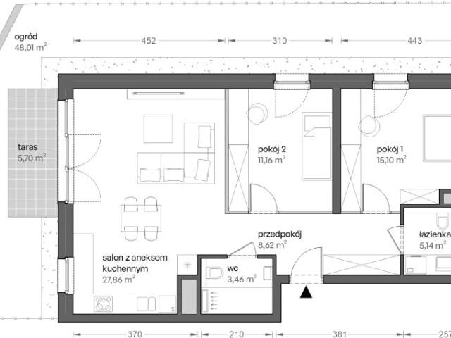Mieszkanie 71,4m²