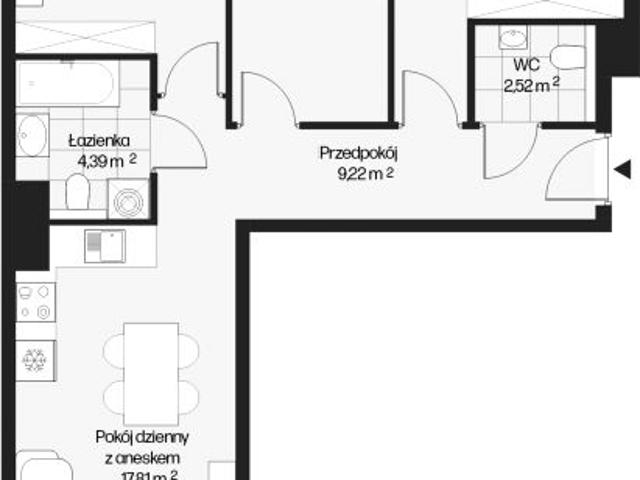 Mieszkanie 71,5m²