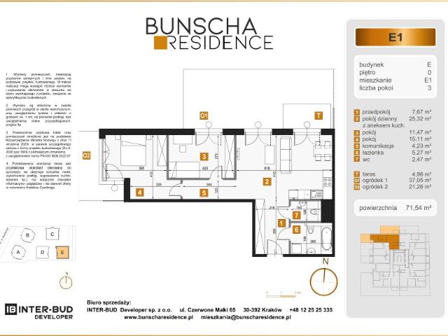 Mieszkanie 71,5m²