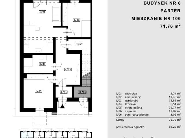 Mieszkanie 71,8m²