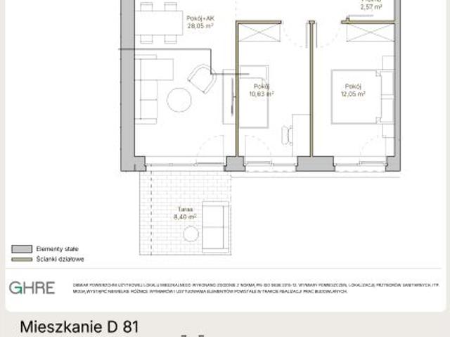 Mieszkanie 71m²