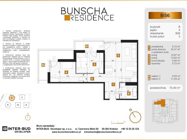 Mieszkanie 72,4m²