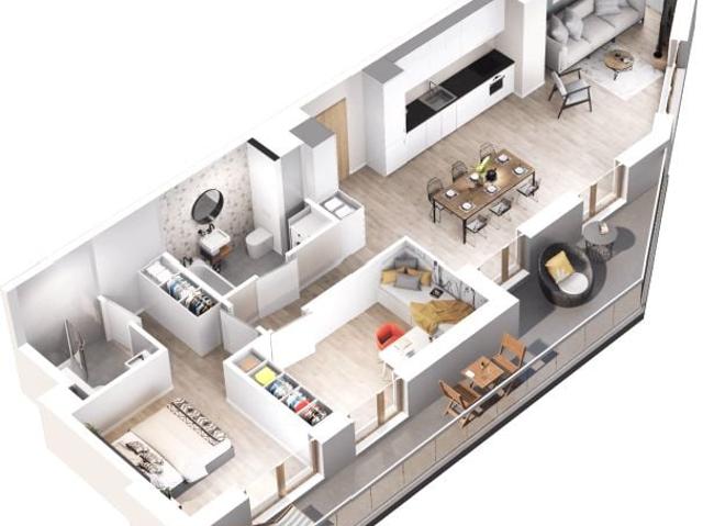 Mieszkanie 72,7m²