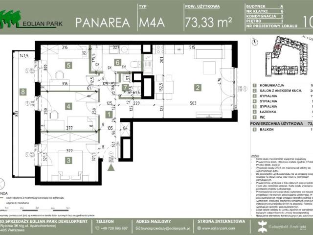 Mieszkanie 73,3m²