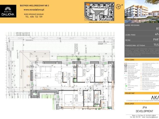 Mieszkanie 73,5m²