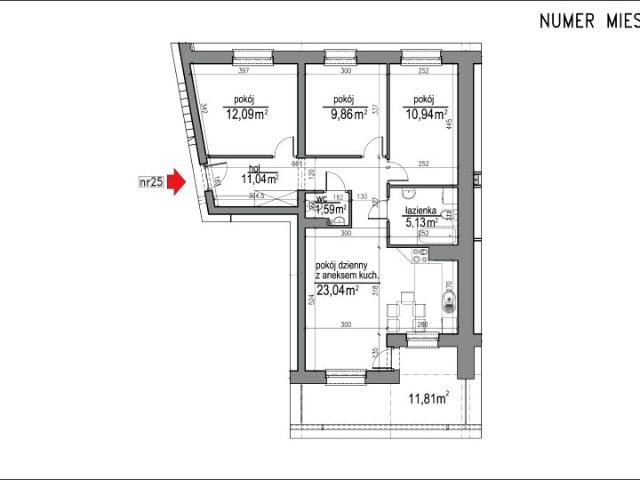 Mieszkanie 73,7m²