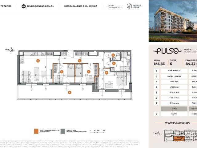 Mieszkanie 84,2m²