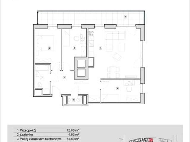 Mieszkanie 84,3m²
