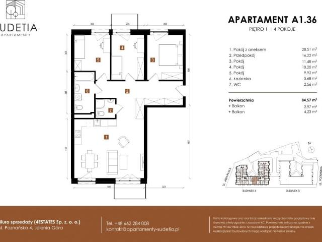 Mieszkanie 84,6m²