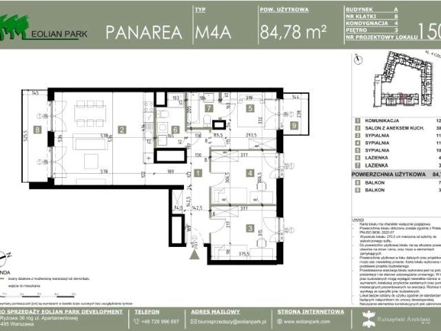 Mieszkanie 84,8m²